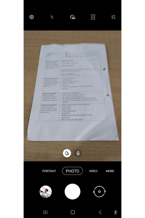 To scan document